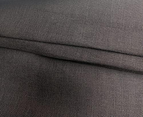 2 yd црна ткаена форма Флекс интерфејсирање на средна тежина памук, 2 јарди x 60 - шиење на сири интерфејс