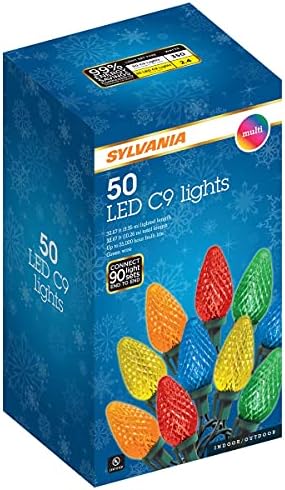 Sylvania 50 LT C9 Facetied Multi Set LED светла