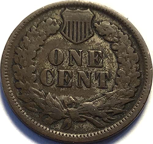 1882 p Индиски глава центри Пени продавач парична казна