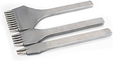 DIY кожна алатка не'рѓосувачки челик 2/5/10 ПРОНГ ПРОНЕТНА кожа занаетчиски алатки
