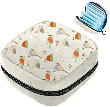 1 парчиња санитарна торба за складирање на салфетка, менструална чаша торбичка подлога за медицинска сестра држач тампон торбички торбички за
