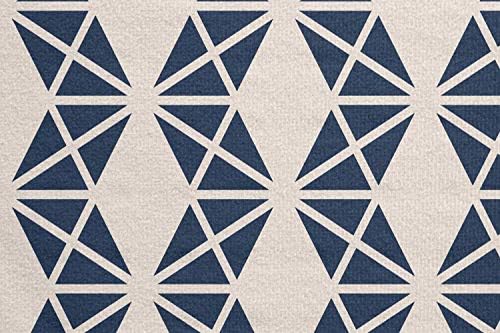 Амбесон Апстрактна јога мат пешкир, геометриски мотиви Вертикални брановидни ленти од триаголници во дизајн на цик-цак, нелизгање