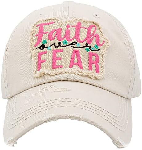 Вера над стравот за бејзбол капа