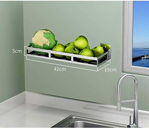 Kuyt кујнски wallид што виси решетката за садови за садови со лента за вода, зачинето решетка за шише - инсталација за удирање.