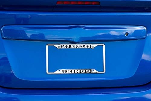 Лос Анџелес Кингс Тим Нхл Национална Хокеј Лига Метална Рамка За Регистарски Таблички За Предниот Или Задниот Дел На Автомобилот Официјално