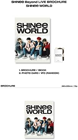 S.M Забава Shinee - Shinee Beyond Live Brochure - Shinee World+Дополнителни фото -картички сет
