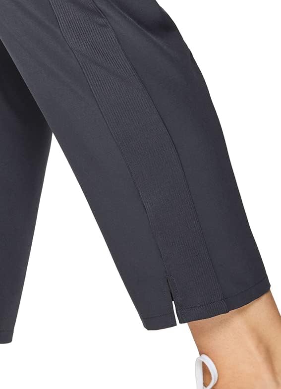 RBX Womenенски плус големина моден лесен истегнување ткаен глужд со џебови