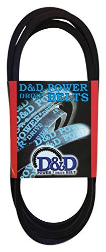D&D PowerDrive 8x560 Метрички стандарден замена за замена, A/4L пресечен пресек, должина од 56 , гума