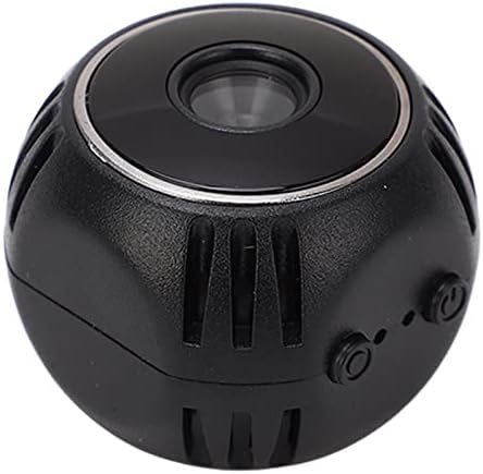 Камера за надзор на Naroote HD Night Vision, 1LX Black 720p 1080p лесна спортска камера на отворено ABS за возење велосипед за двор