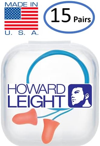 Хауард Лејт пена со кабелски уши за намалување на бучавата, спиење, направено во САД во тегла, 15 кабелски парови