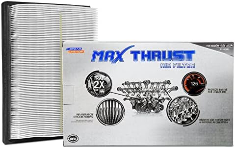 Spearhead Max Furster Performance Engine Filter Air Filter За сите возила со километража - ја зголемува моќноста и го подобрува забрзувањето