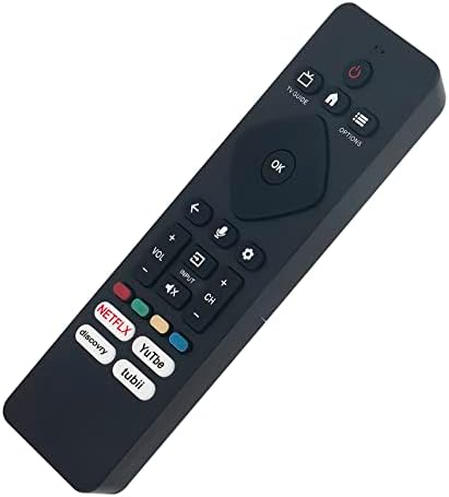 URMT26CND002 Заменете го далечинското вклопување на гласовната контрола за Philips Smart TV 65Pul7672/F7 55Pul7552/F7 50Pul7552/F7 55Pul7672/F7