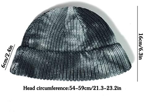 Xyiyi Зимски манжетни плетени капи докер капа череп, морнар капа, валана капа за жени за жени