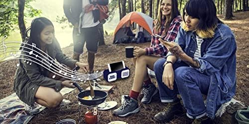 Bud Light Rugged Bluetooth звучник со држач за телефон - Отпорен на вода - држач за телефон - читач на микро SD картички - FM радио