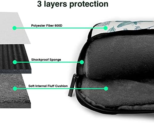 Златни усни Тота 15,6 инчен лаптоп компјутерска торба за деловна торба за рамо, компјутерска заштитна носачка покривка