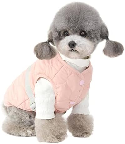 NC миленичиња ватирано елек топла облека за кучиња зимска облека за домашно милениче облека