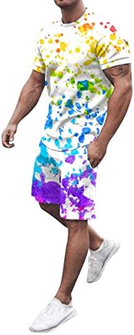 Bmisegm летни мажи за пливање кошула мажи летни облеки на плажа со кратки ракави со кратки кошули со кратки костуми панталони портретни костуми
