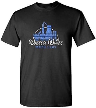 Лаборатории за мета -маичка на Гузлер - Валтер Вајт - маичка со памук за мажи