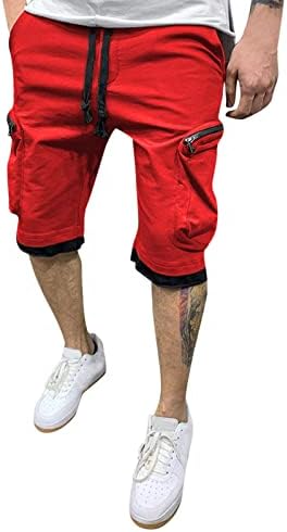 Машки шорцеви на РТРДЕ, обични модни панталони на отворено, спортски обични кошаркарски шорцеви кои работат панталони обични