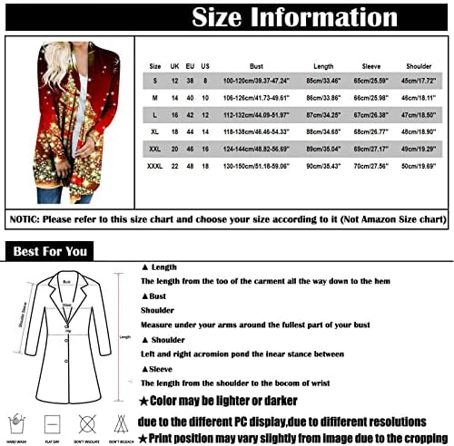 Кардиган за жени модна естетска облека плус големина долги ракави лесни зимски палта случајни преголеми пријатни јакни