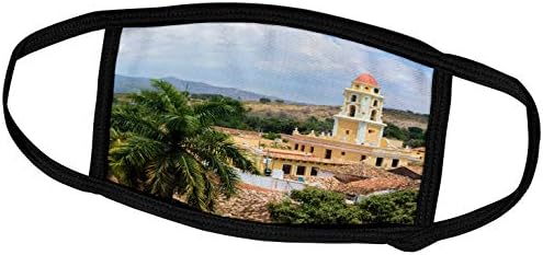 3дроза Данита Делимонт-Куба-Тринидад, Куба.Црква И Згради На Плочки Покриви. - Маски За Лице
