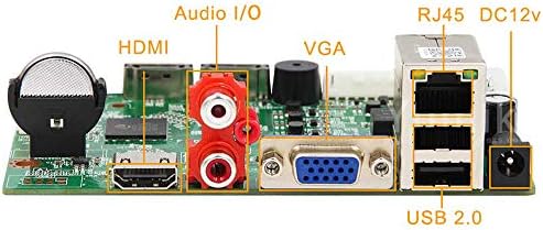 Quanmin 4K Face 32CH CCTV NVR Board 2 SATA Port Network Video Recorder Mainboard 4K/5MP/32CH 1080P ВИДЕО ВРЕДНОСТ 1CH AUDIO I/O Поддршка