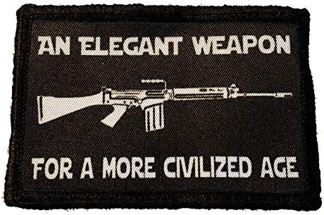 FN Fal Star Wars Елегантна лепенка за морал на оружје. 2x3 кука лепенка. Redheadedtshirts направени во САД