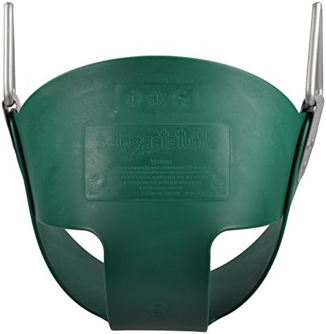 Замав постави работи половина седиште за корпи со налепница за лого SSS, зелена боја