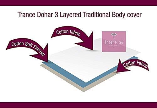 Транс Домашна Постелнина Чист Памук Реверзибилна Големина На Двоен Кревет во Дохар | Утешител На ЌЕБЕ За НАИЗМЕНИЧНА СТРУЈА | Меко Ќебе За