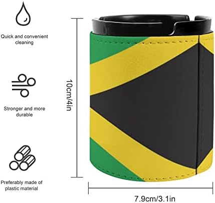Јамајканско знаме тркалезни кожни цигари цигари од пепел таблета таблета за пепел за додатоци за додатоци за пушачи