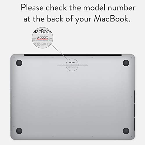 Бурга Хард Случај Покритие Компатибилен Со Macbook Pro 13 Инчен Случај Модел: А2159 / А1989 / А1706 / А1708 со Или Без Допир