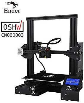 H-E CREATITY ENDER3 3D печатач Продолжете со печатење OSHW Сертифициран 3Д печатач DIY комплети 220 X 220 X 250 mm DC 24V 15A