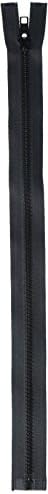 Палта: нишки и патенти F4320-BLK Sport Sparting Zipper, 20 , црна