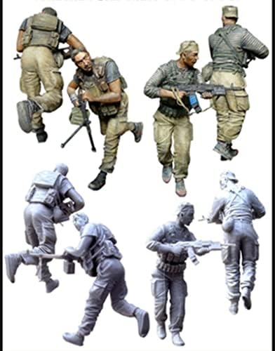 Гудмоел 1/35 Руски чеченски платежни смола за модел на војник/необработен и необоен минијатурен комплет/YH-5024