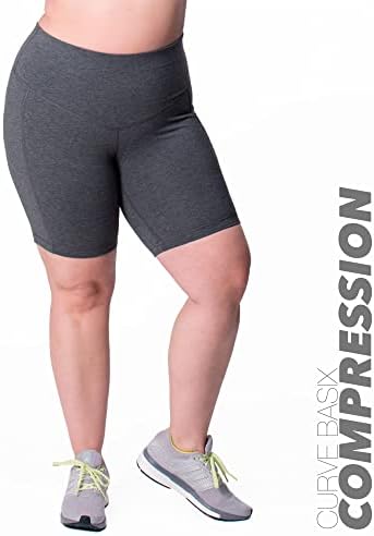 Rainbeau Curves Women's Plus Size Basix Compression Compression Short