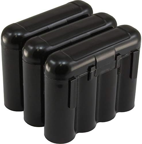 3 Cases/ААА / ЦР123А Црн Држач За Батерии Кутии За Складирање