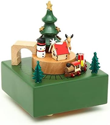 Се прашувате ме дрво рингишпил Божиќна музичка кутија мало девојче Детето роденден подарок дома мебел ретро украси музичка кутија