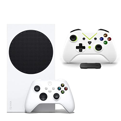 Најновиот Microsoft Xbox Серија S 512 GB Сите-Дигитални Игри Конзола + 1 Xbox Безжичен Контролер-Бело
