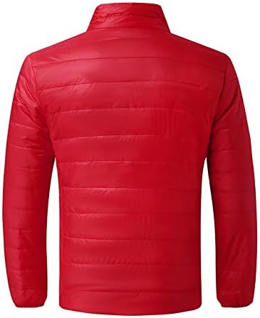 Menssdq Менс зимски палта, јакна со долг ракав човек зимски отворен преден трендовски колеџ важен топол јакни цврста боја