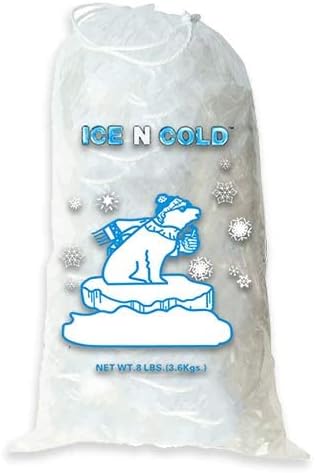 Мраз n ладно 20 lb мраз кеси со затворање на влечење | 100CT/CS | 50 микро дебелина | Чувар на складирање и замрзнувач на Poratble | Брз истиот