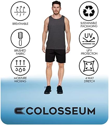 Colosseum Active Men Performance Performance Four Way The The The The The The Fight Conting Top Top Top