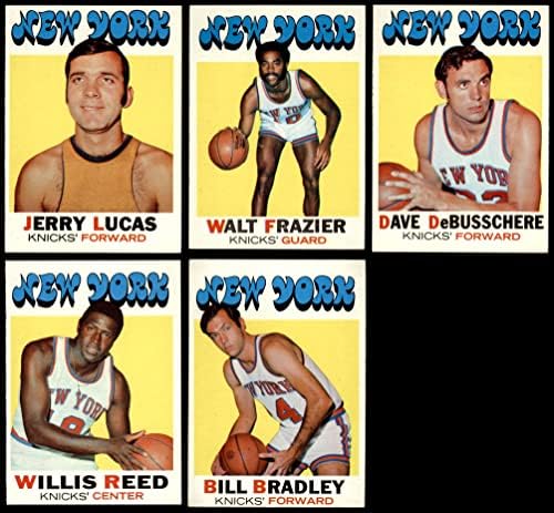 1971-72 Топс Њујорк Никс Тим Постави ЊУЈОРК Никс ЕКС/ПЛАНИНАТА Никс