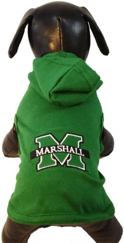 NCAA Marshall Thundering Herdor Collegiate Cotton Lycra Hooded Dog Child
