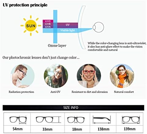 Фотохромни Очила За Читање,Поларизирани Очила За Сонце Со Метални И Смолести Леќи Со Половина Раб, Очила За Очи Против Ув Против Напрегање На