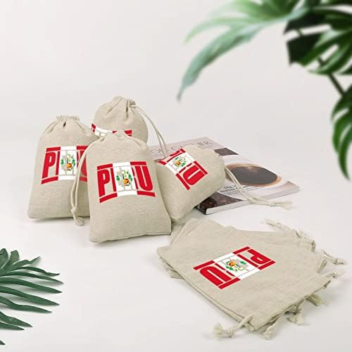 Знаме На Перу Чанти За Складирање Торбички За Подароци За Бонбони За Повеќекратна Употреба Преклопен И Компактен Повеќенаменски Џебен