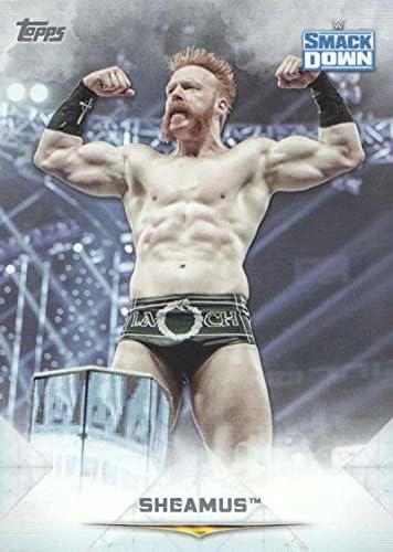 2020 година Топс WWE Неспорен 48 Sheamus Smackdown Carting Carding Card