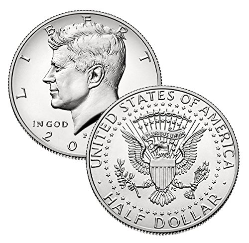 2013 П, Д Кенеди Половина Долар 2 Монета Во Собата Нециркулирани