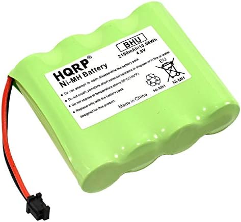 HQRP 4.8V батерија компатибилна со DSC BATT2148V 4PH-H-AA2100-S-D22 WS4920HE WTK5504 Аларм за безжичен безбедносен систем 17000153