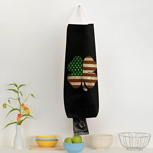 ГРОЗДОБЕР Американско Знаме Шамроки Детелина Торба За Намирници Што Се Перат Организаторски Диспензери Со Висечка Јамка За Складирање