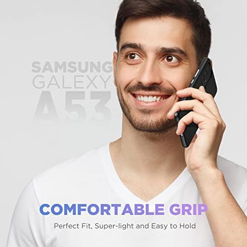 Swiddo За Samsung Galaxy A53 5G Случај, [Воено Одделение Пад Тестирани] Отпорен На Удар Капка Заштита Тврд Капак Заштитен Телефон
